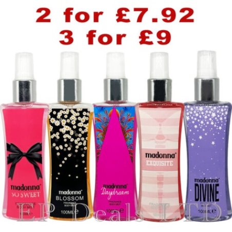 Madonna Fragrance Body Mist 100ml