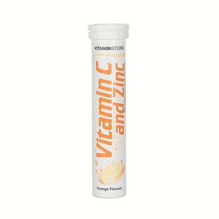 High Potency Vitamin C & Zinc For Immune Support 20 Orange