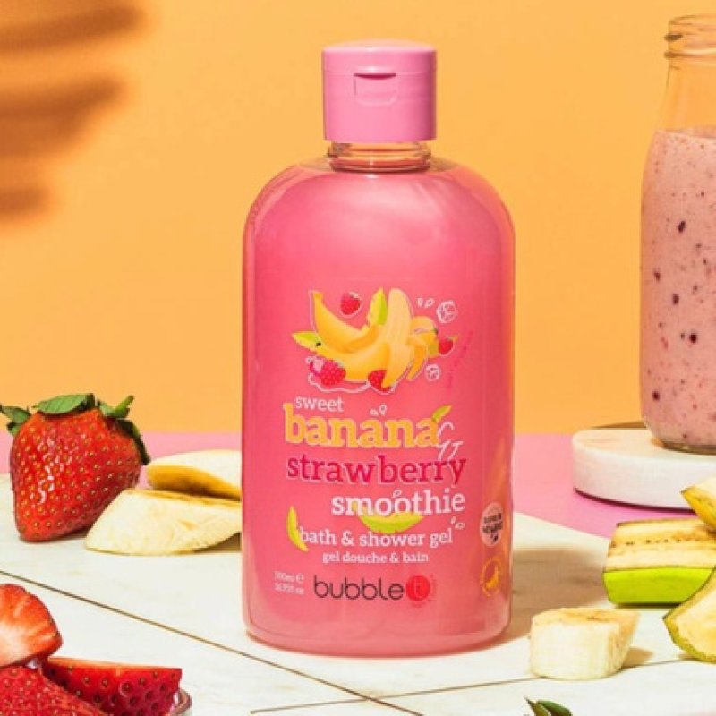 Banana & Strawberry Fruity Bubble Bath and Body Wash