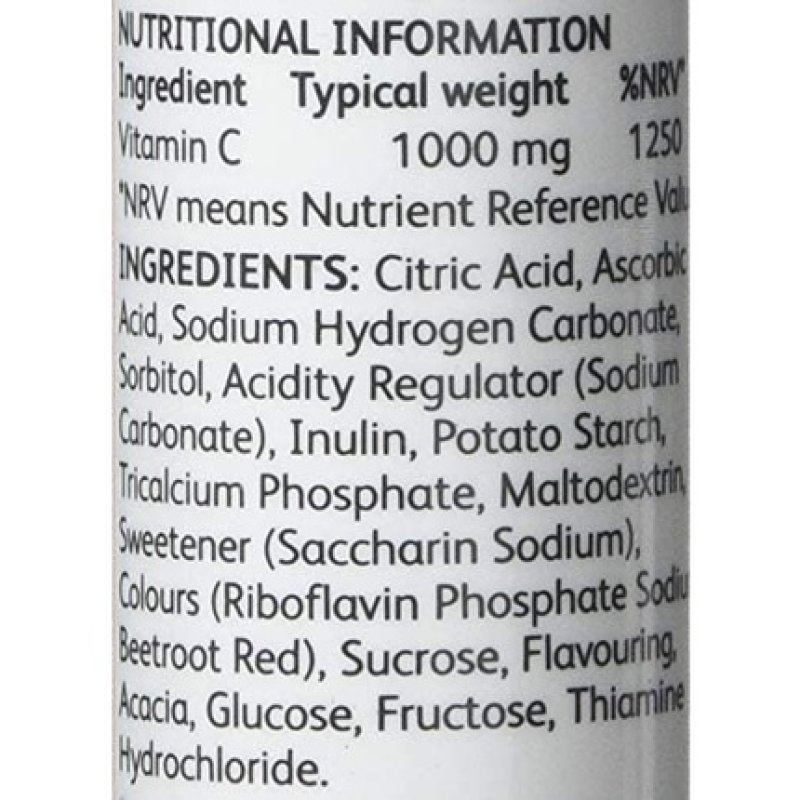 Vitamin Store Effervescent Vitamin C 100mg