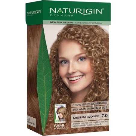 Naturigin Medium Blonde Hair Dye 70 Permanent Hair Color with Natural Ingredients