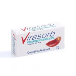 Virasorb 5% Cold Sore Cream 2g