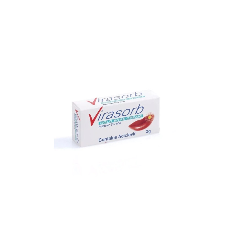 Virasorb 5% Cold Sore Cream 2g