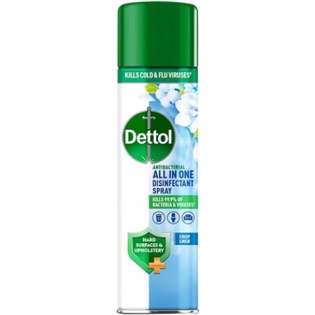 Dettol All-In-One Disinfectant Spray Crisp Linen 300ml