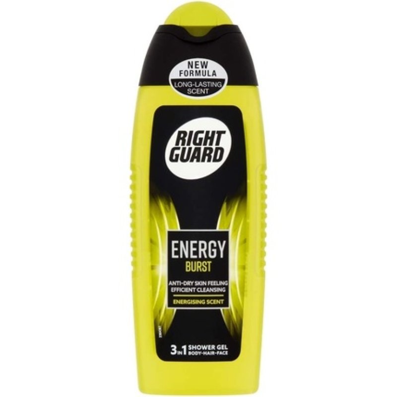 Right Guard Energy Burst Shower Gel 250ml