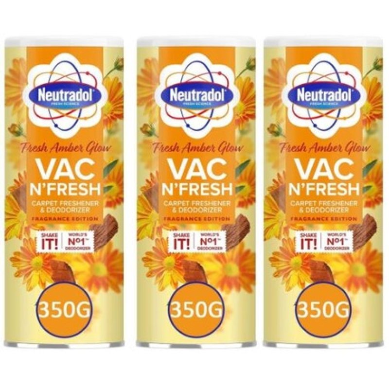 Neutradol Vac Carpet Deodorizer Amber Glow 350g