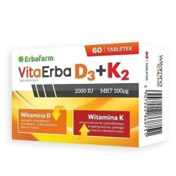 Vitaerba D3 K2 60 Tablets