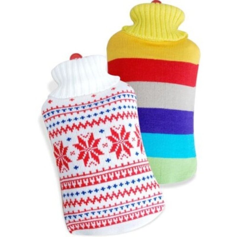 Sanity Rubber Hot Water Bottle 2L with Cover