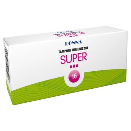 Paso Pabianice Super Tampons for Women 16 Pieces Maximum Comfort