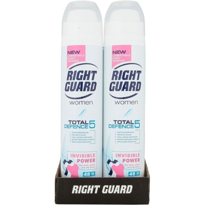 Right Guard 48 Hours Invisible Power Anti-Perspirant Spray 250ml