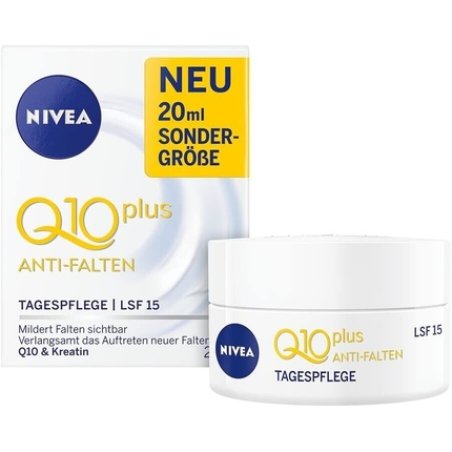 Nivea Q10 Plus Anti-Wrinkle Day Cream Face Care SPF 15 20ml
