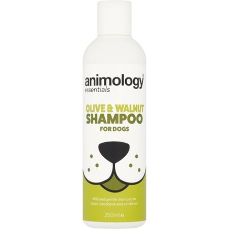 Animology Essentials Olive & Walnut Deodorising Dog Shampoo 250ml
