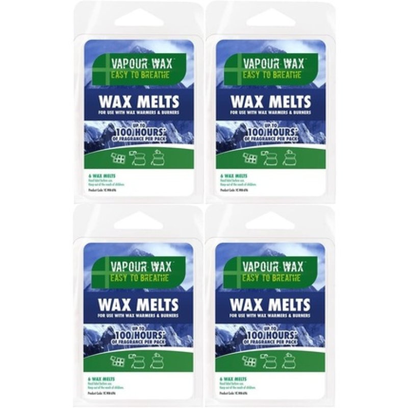 Airpure Damp Candle Wax Melts - 6 Packs, Up to 100 Hours per Pack