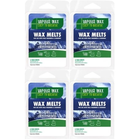 Airpure Damp Candle Wax Melts - 6 Packs, Up to 100 Hours per Pack