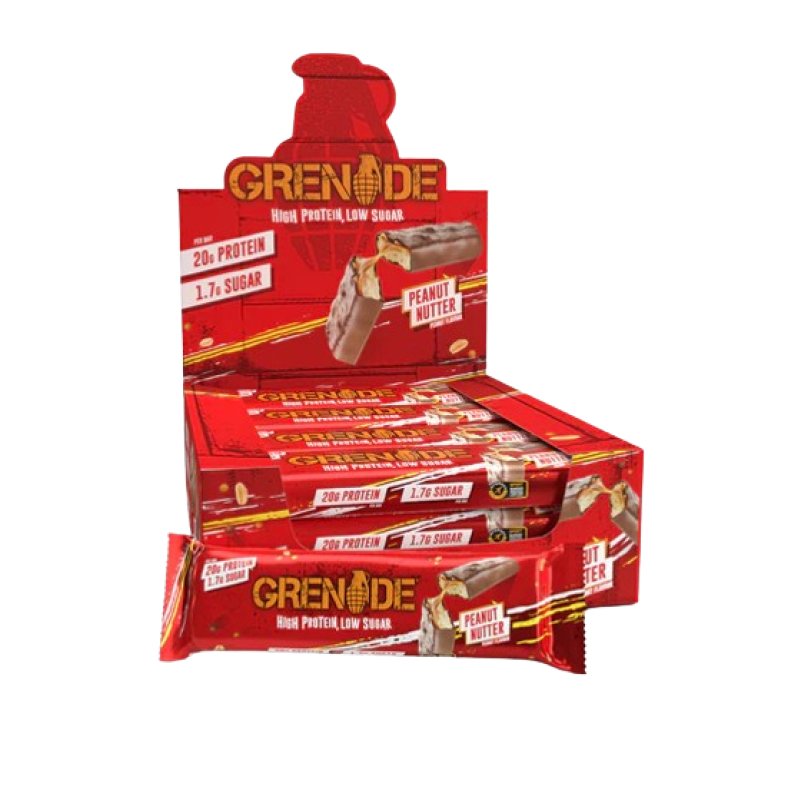 Grenade Carb Killa High Protein Bar Peanut Nutter 60g - Pack of 12