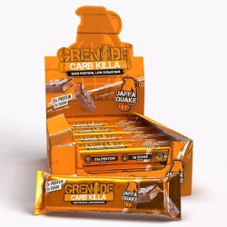 Grenade Carb Killa High Protein and Low Carb Bar 60g Jaffa Quake