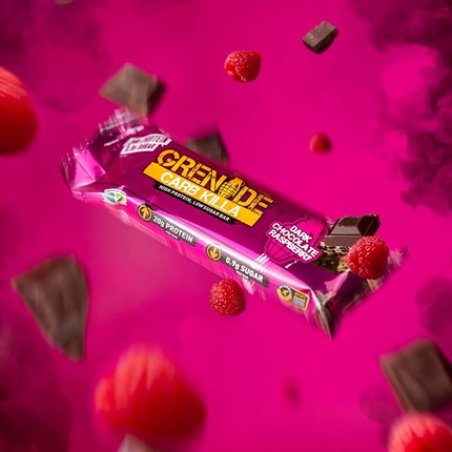 Grenade Carb Killa High Protein Bar Dark Chocolate Raspberry 60g - Pack of 12
