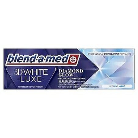 Blend-A-Med 3D White Luxe Diamond Glow Whitening Toothpaste 75ml