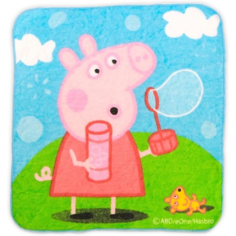 Peppa Pig Magic Facecloth Kid's Bath Accessories Fun Educational