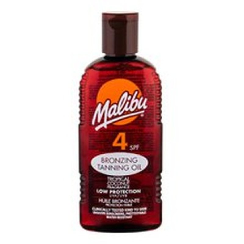 Malibu Bronzing Tanning Oil Spf4 Sunscreen Spray