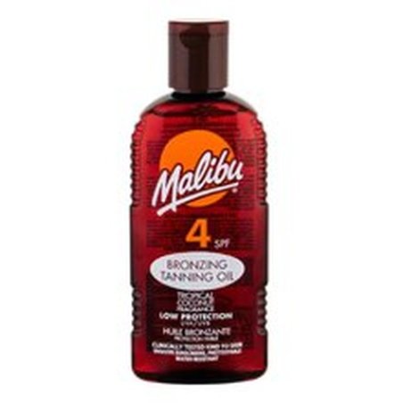 Malibu Bronzing Tanning Oil Spf4 Sunscreen Spray