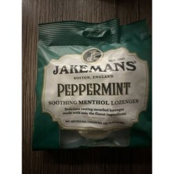 Jakemans Peppermint Soothing Menthol Lozenges 73g