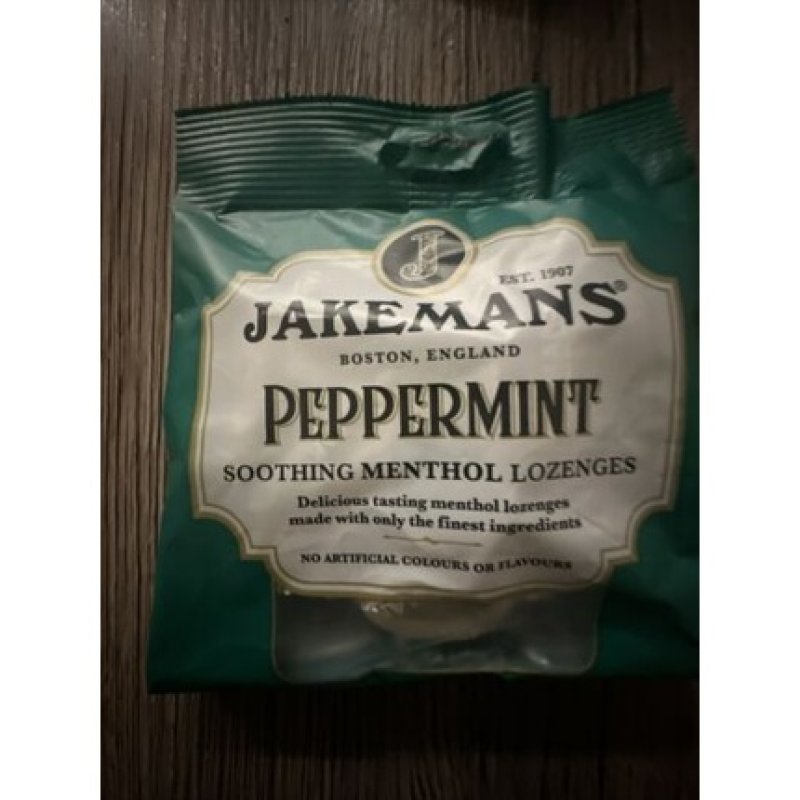 Jakemans Peppermint Soothing Menthol Lozenges 73g