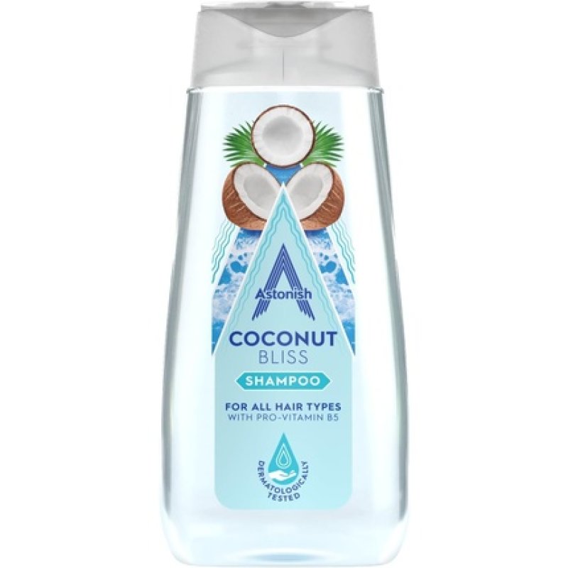 Astonish Coconut Bliss Shampoo with Pro-Vitamin B5 400ml