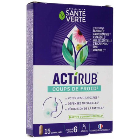 Sante Verte Actirub 15 Tablets