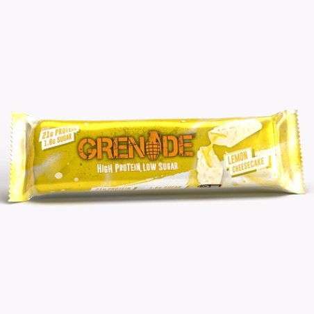 Grenade High Protein Low Carb Bar 60g Lemon Cheesecake