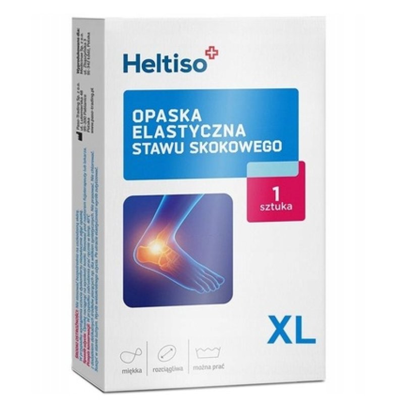 Heltiso Elastic Ankle Support Size Xl - 1 Piece
