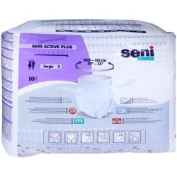 Seni Active Plus Incontinence Briefs Size L