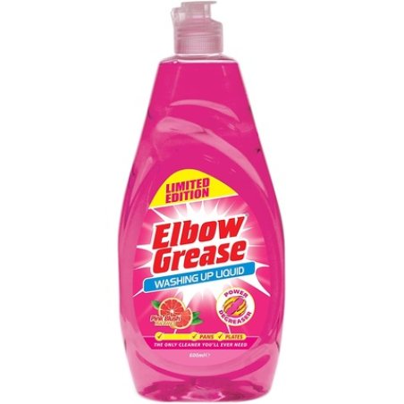 Elbow Grease® Washing Up Liquid, Pink Blush 600ml