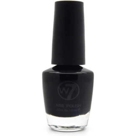 W7 Nail Polish Black 28