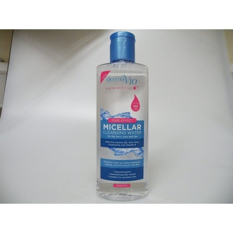 Derma V10 Pure Effect Micellar Cleansing Water 200ml
