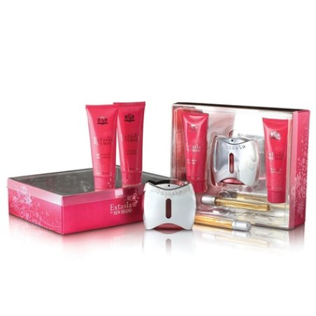 New Brand Extasia New Brand For Women Eau De Parfum Spray 100ml With Body Lotion 130ml And Shower Gel 130ml