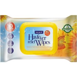 Nuage Hayfever Relief Wipes Resealable Pack 30 Count