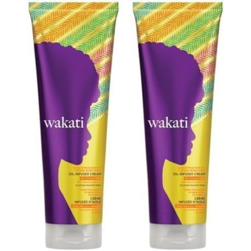 Wakati Oil-Infused Moisturizing Detangling Curl Defining Cream for Natural Afro