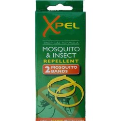 Xpel Adult Mosquito and Insect Repellent Bands - Pack of 2