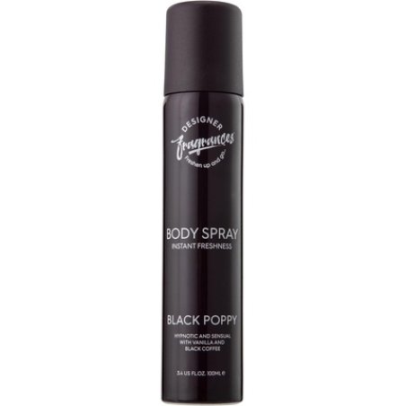 Designer Fragrances Body Spray 100ml Only You, Black Poppy, Bloome, Peony
