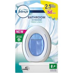Febreze Bathroom Continuous Air Freshener Fresh Linen