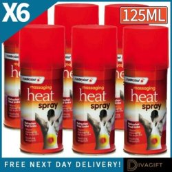 Deep Heat Spray Massaging Instant Muscle Sports Injury Back Pain Relief 125ml