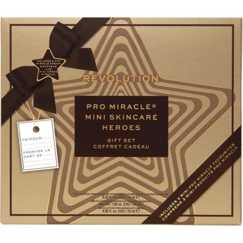 Revolution Pro Miracle Mini Heroes Gift Set Skincare Trio