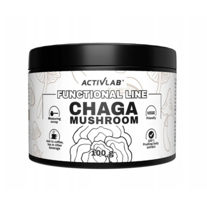 Activlab Chaga Mushroom 100 Grams