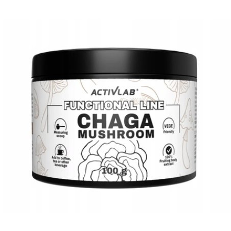 Activlab Chaga Mushroom 100 Grams