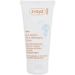 Ziaja Med Kids Sunscreen Face Cream Spf50 Waterproof Sunscreen Cream For Children