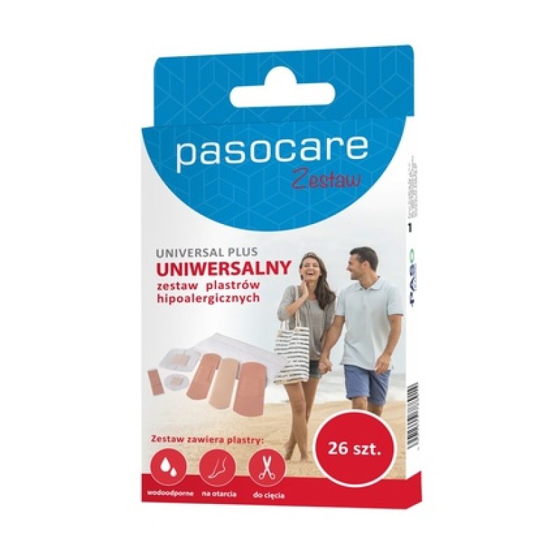 Pasocare Universal Plus Plasters Set Of 26 - Long Expiry Date