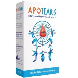 Apotears Eye Drops 0.4% 10 Ml - Long Expiry Date