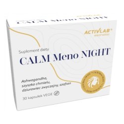 Activlab Calm Meno Night 30 Capsules