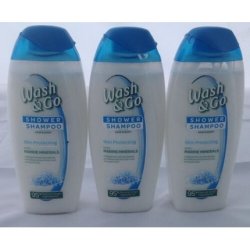 Wash & Go Shower Shampoo with Marine Minerals for Hair and Body 250ml